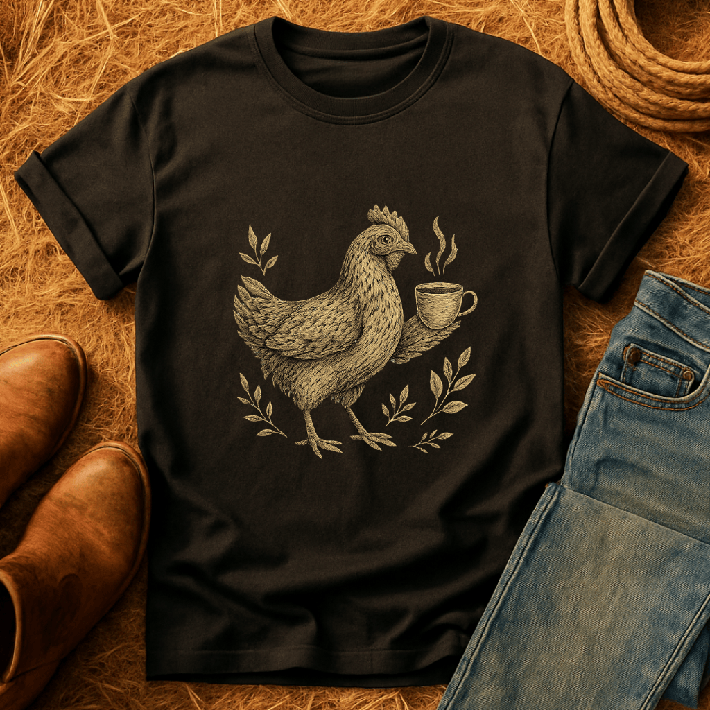Caffeinated Chickens T-Shirt