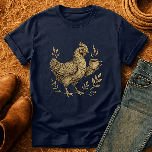 Caffeinated Chickens T-Shirt