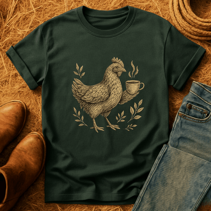 Caffeinated Chickens T-Shirt