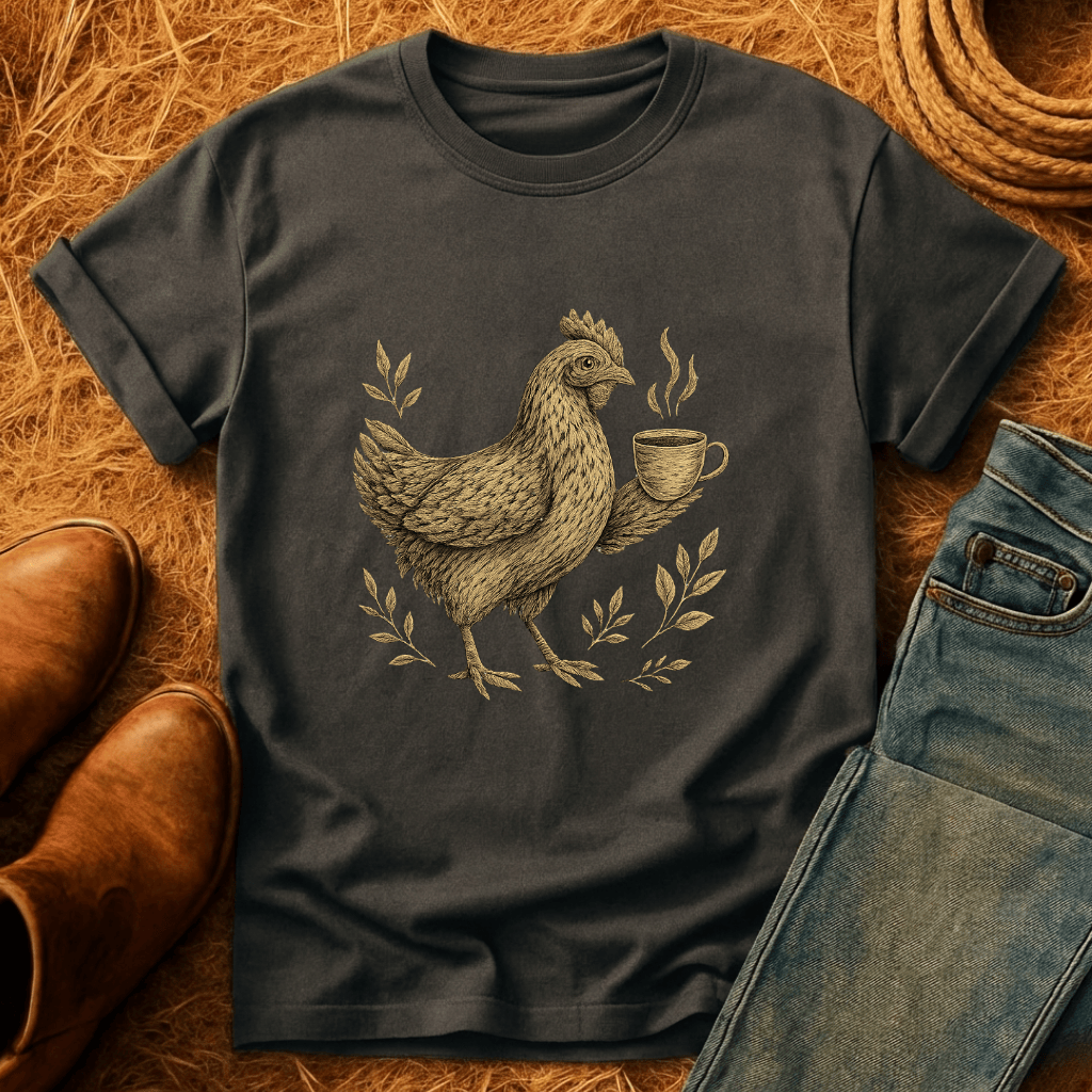 Caffeinated Chickens T-Shirt