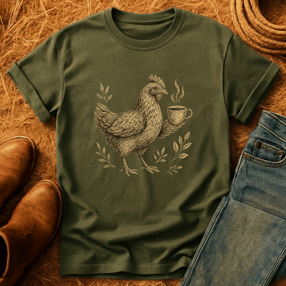 Caffeinated Chickens T-Shirt