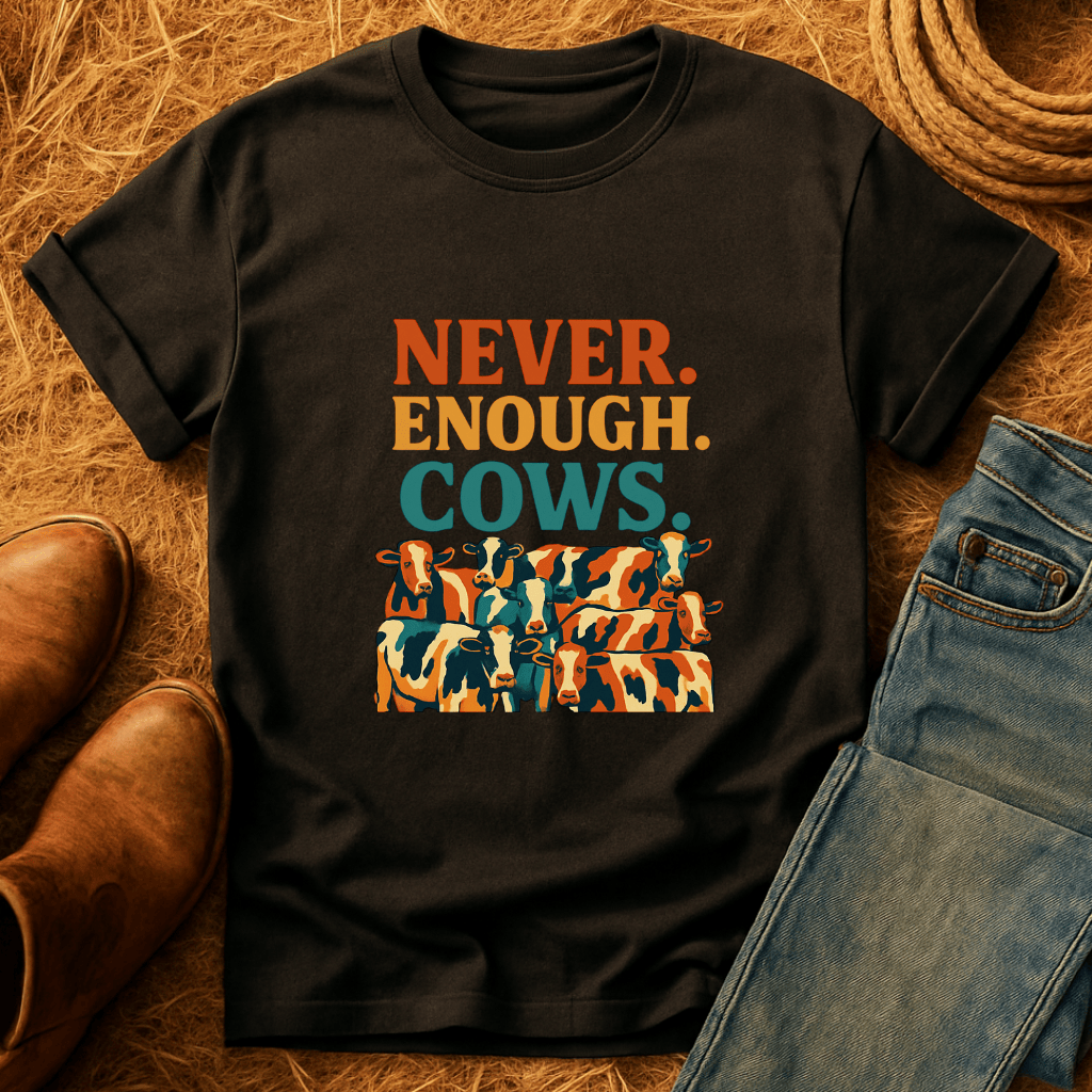 Never Enough Cows T-Shirt