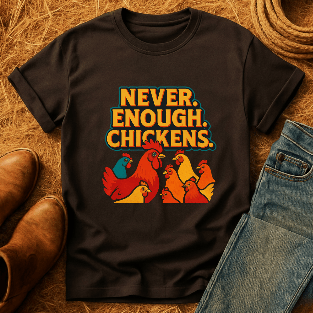 Never Enough Chickens T-Shirt