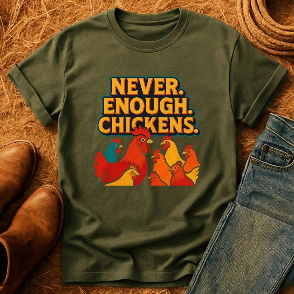 Never Enough Chickens T-Shirt