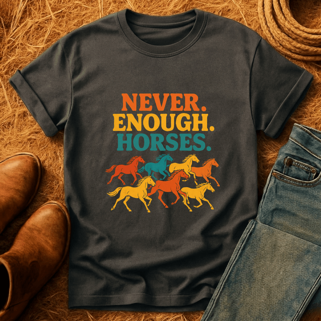 Never Enough Horses T-Shirt