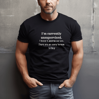 Unsupervised With Cows T-Shirt