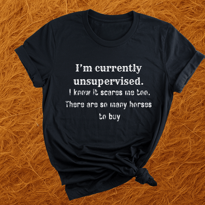 Unsupervised With Cows T-Shirt