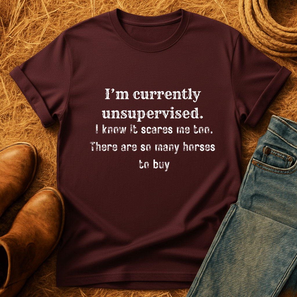 Unsupervised With Cows T-Shirt