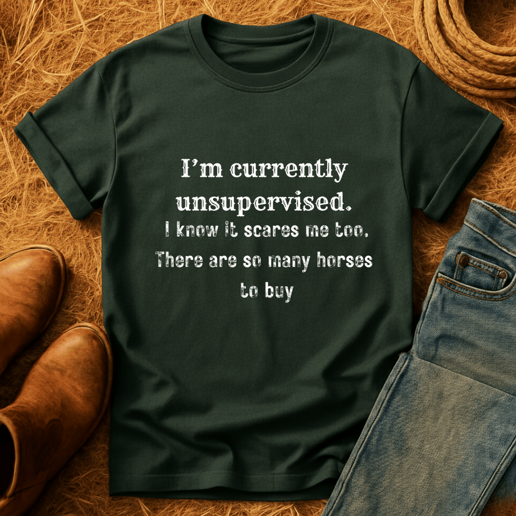 Unsupervised With Cows T-Shirt