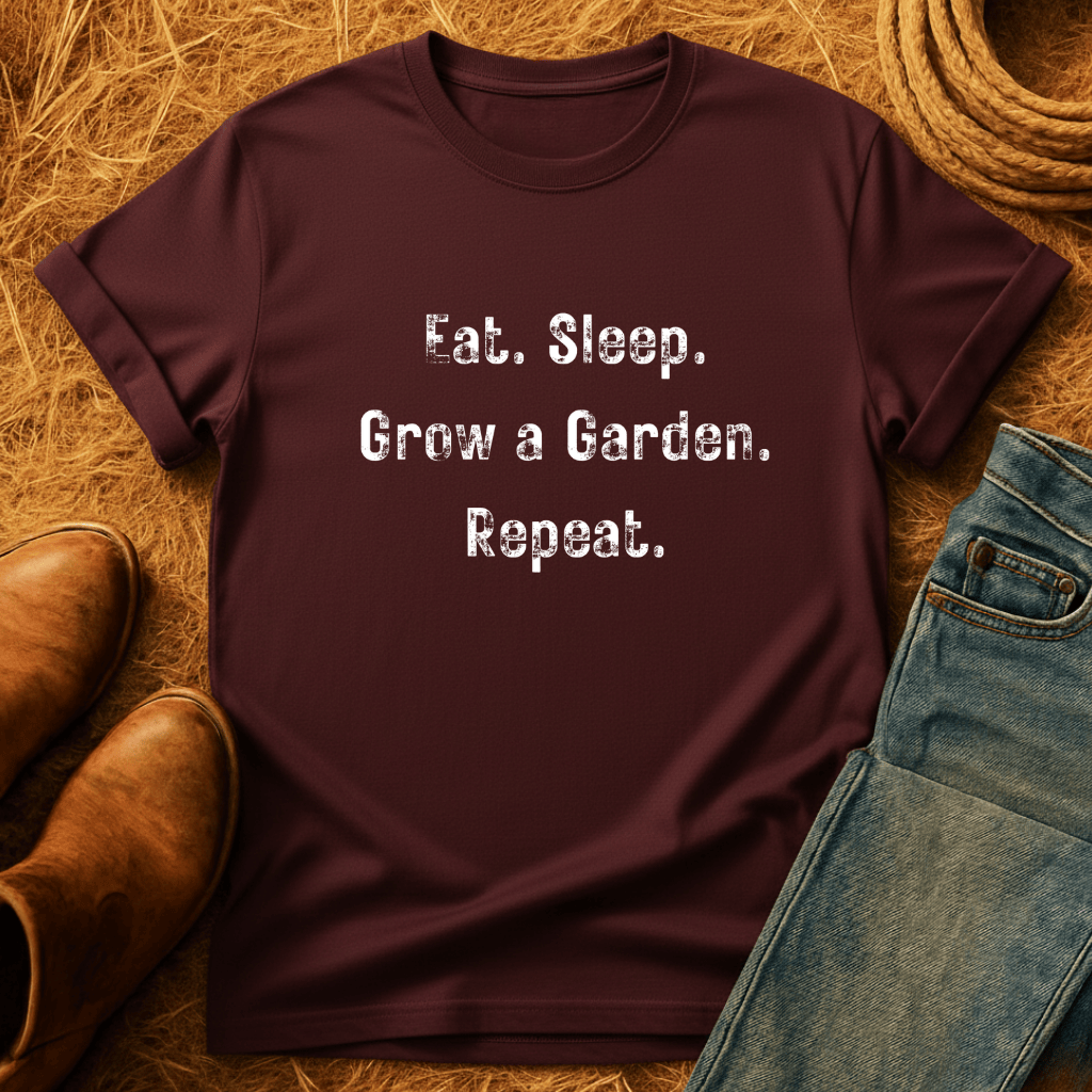 Eat, Sleep, Garden, Repeat T-Shirt