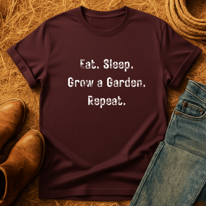 Eat, Sleep, Garden, Repeat T-Shirt