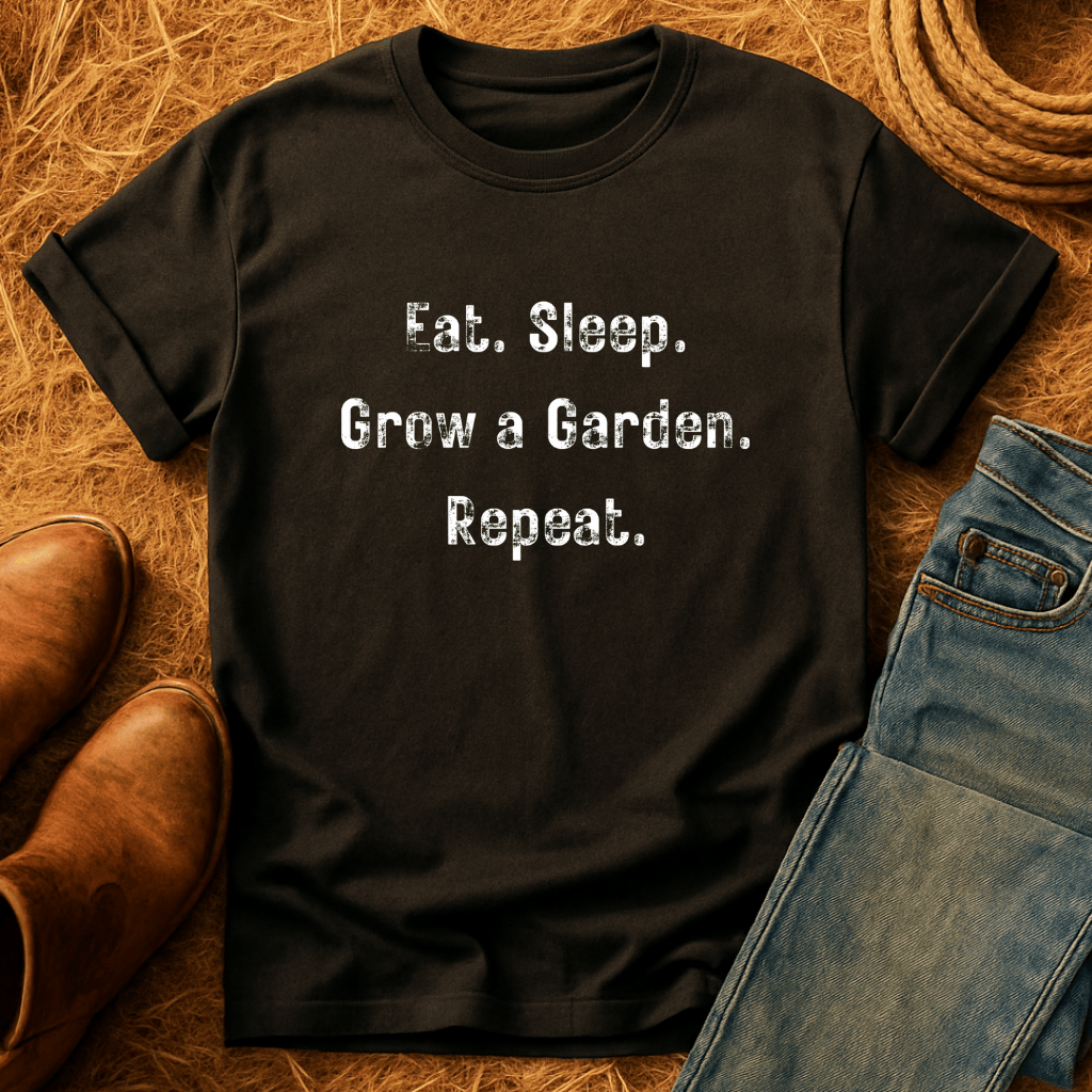 Eat, Sleep, Garden, Repeat T-Shirt
