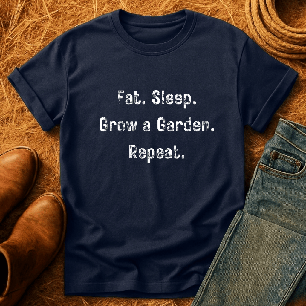 Eat, Sleep, Garden, Repeat T-Shirt