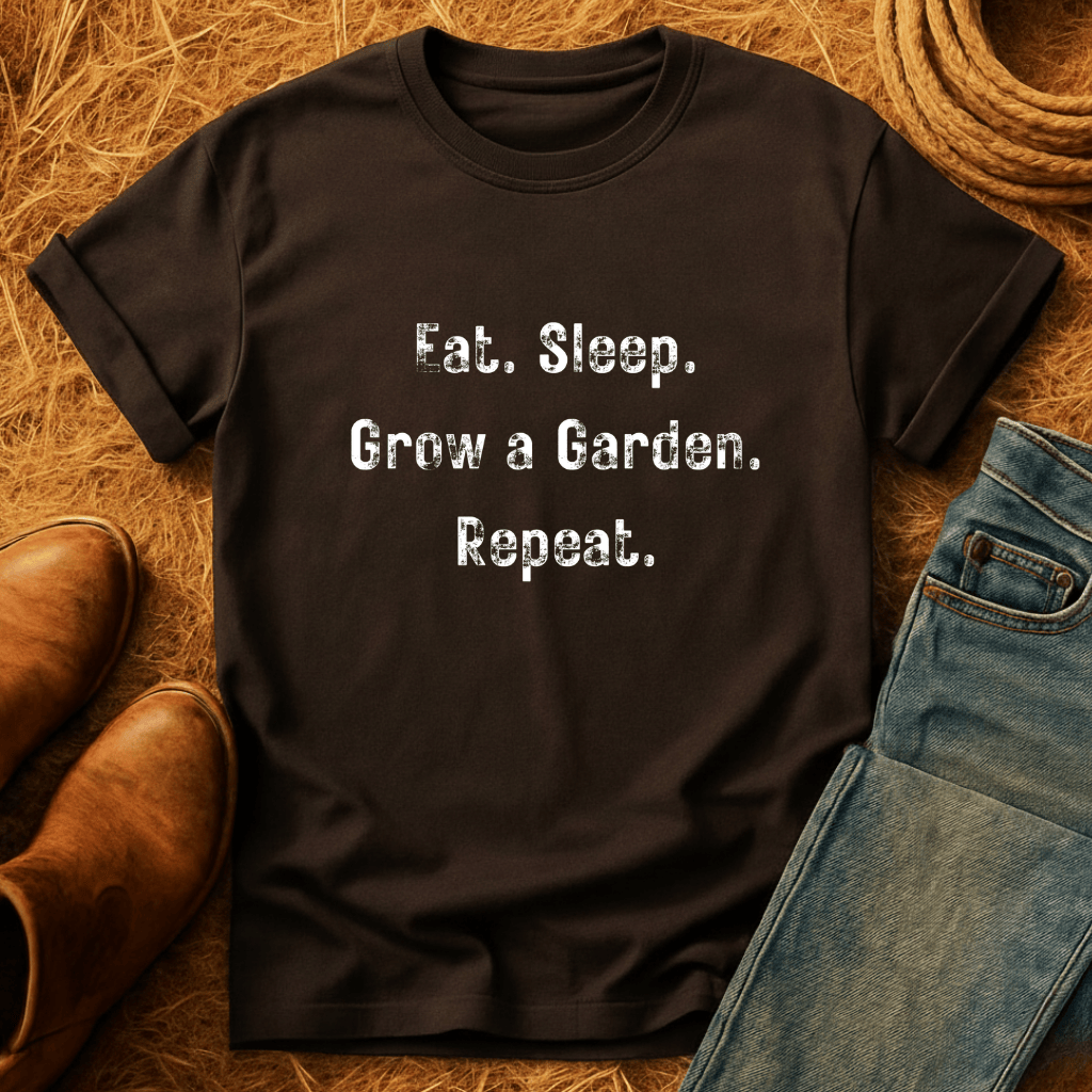 Eat, Sleep, Garden, Repeat T-Shirt