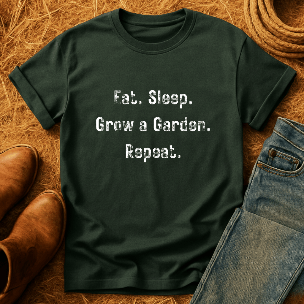 Eat, Sleep, Garden, Repeat T-Shirt