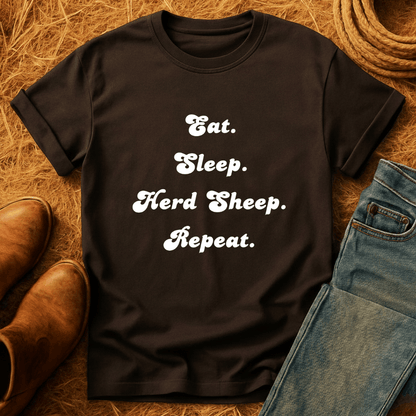 Eat, Sleep, Herd, Repeat T-Shirt