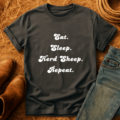Eat, Sleep, Herd, Repeat T-Shirt