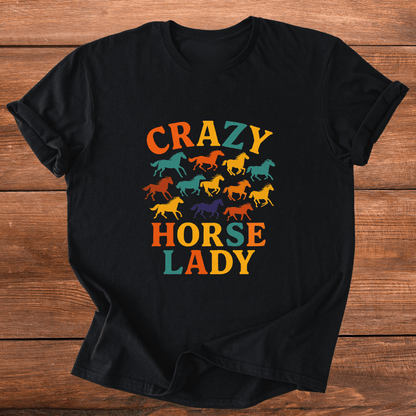 Crazy Horse Lady T-Shirt