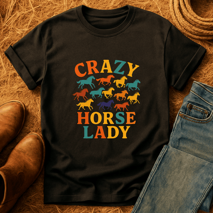 Crazy Horse Lady T-Shirt