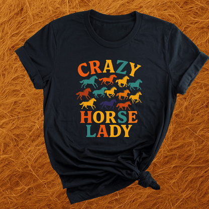 Crazy Horse Lady T-Shirt