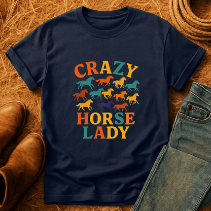 Crazy Horse Lady T-Shirt
