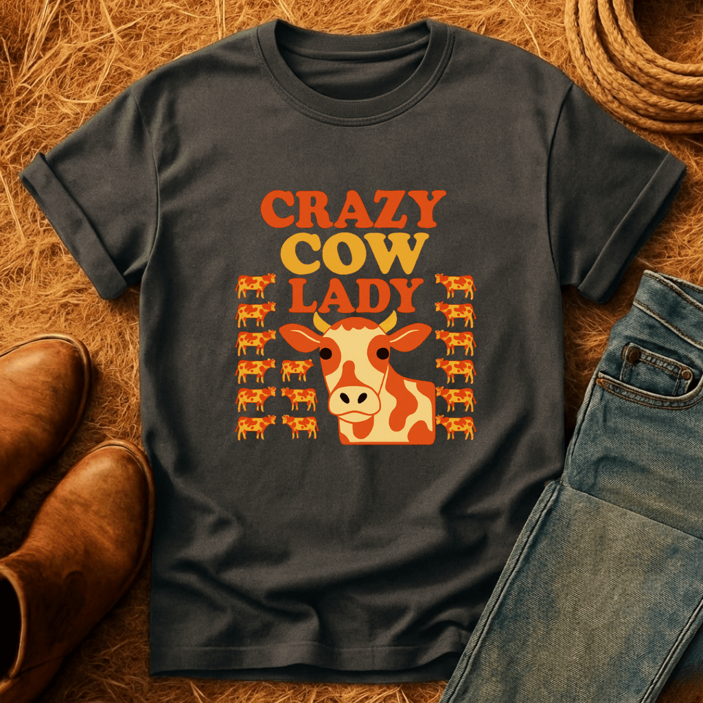 Crazy Cow Lady T-Shirt