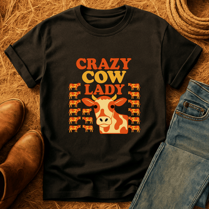 Crazy Cow Lady T-Shirt