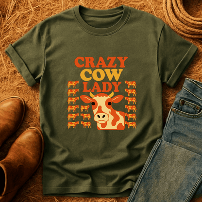 Crazy Cow Lady T-Shirt