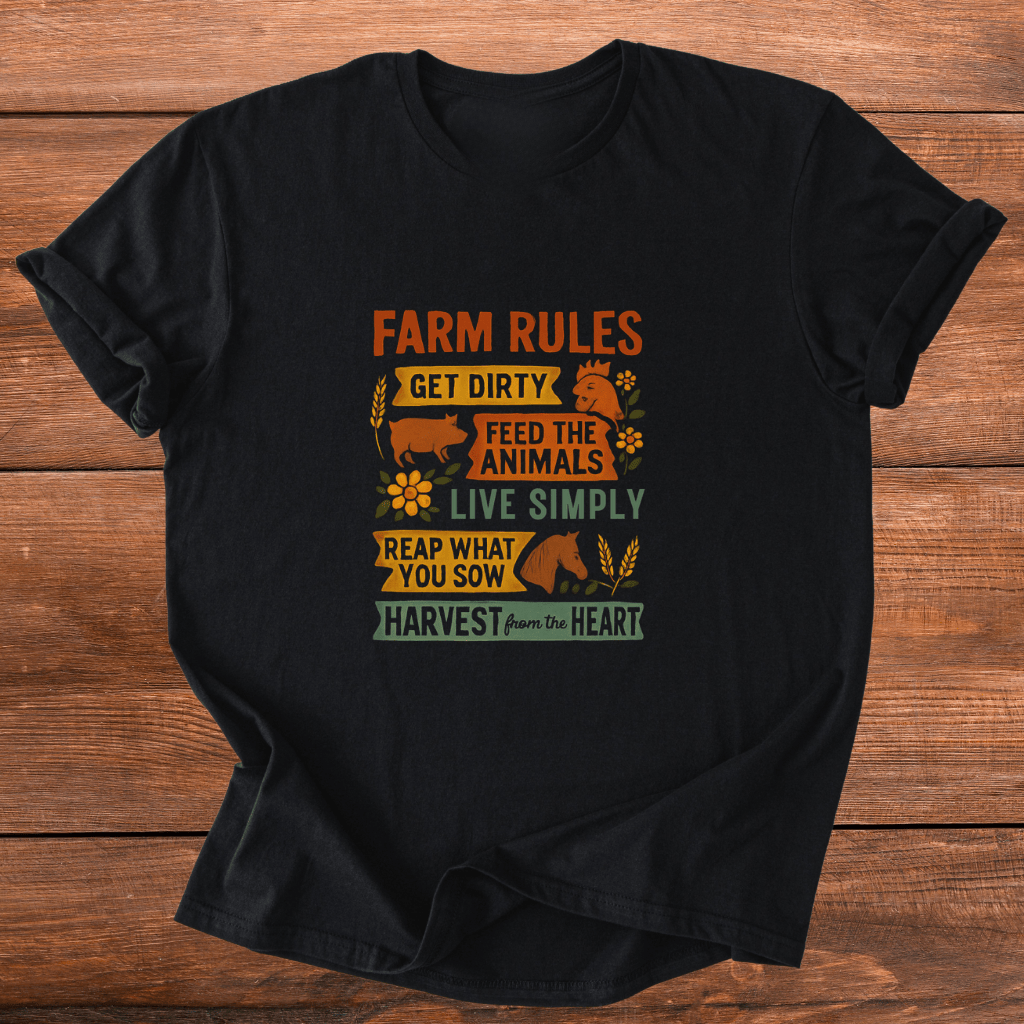 Farm Rules T-Shirt