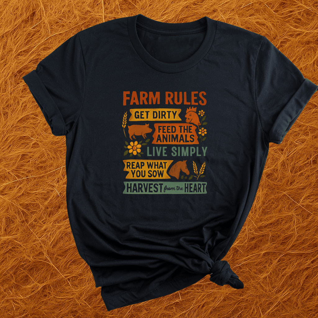 Farm Rules T-Shirt