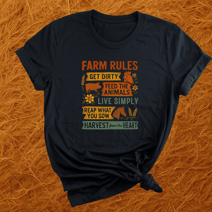 Farm Rules T-Shirt