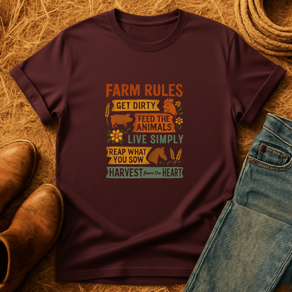 Farm Rules T-Shirt