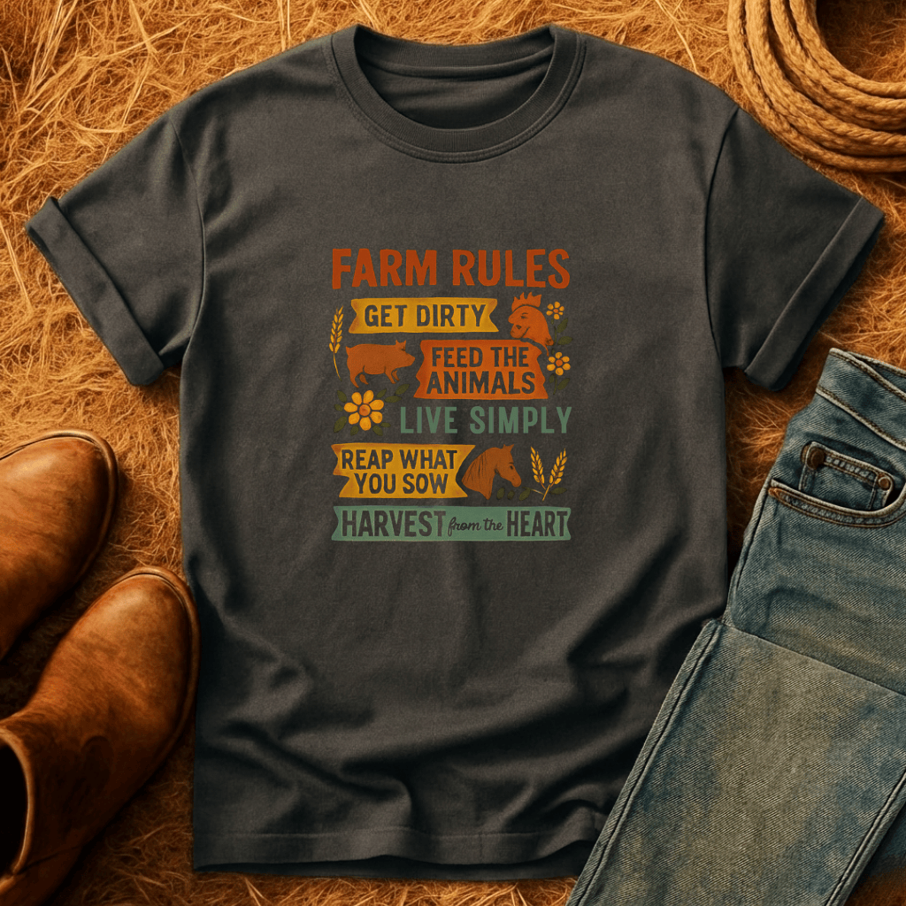 Farm Rules T-Shirt