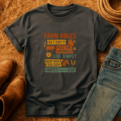 Farm Rules T-Shirt