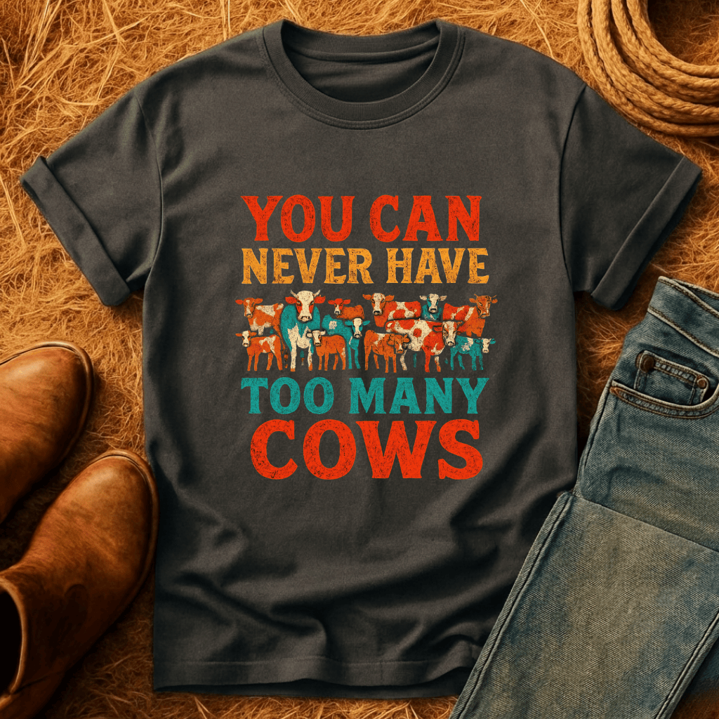 Never Too Many Cows T-Shirt
