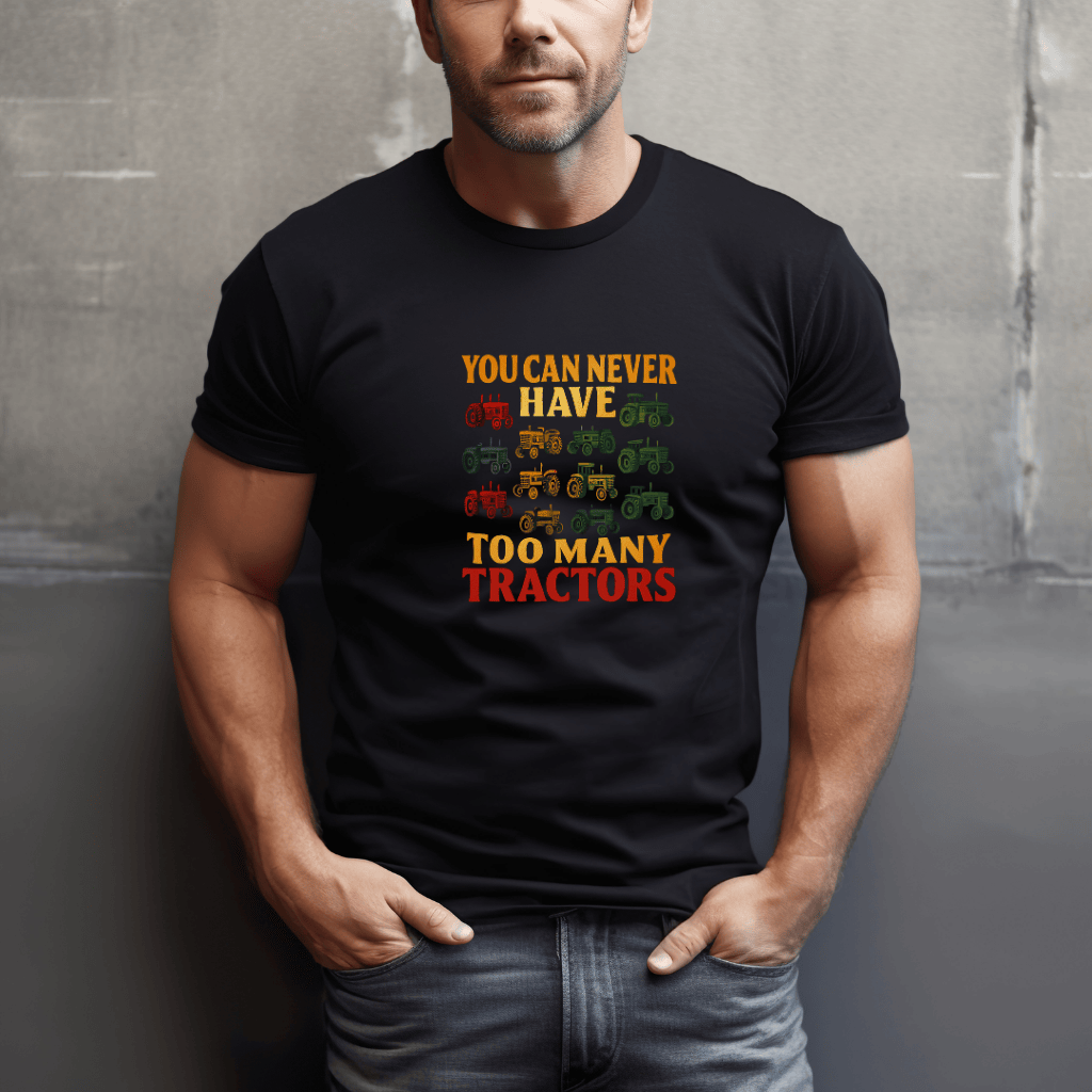 Never Too Many Tractors T-Shirt