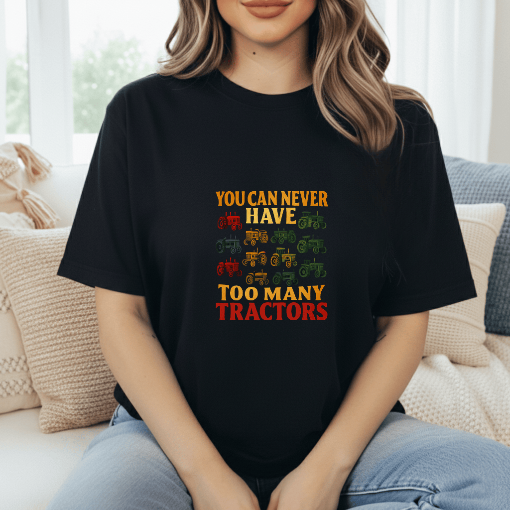 Never Too Many Tractors T-Shirt