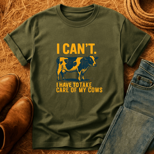Take Care Of Cows T-Shirt
