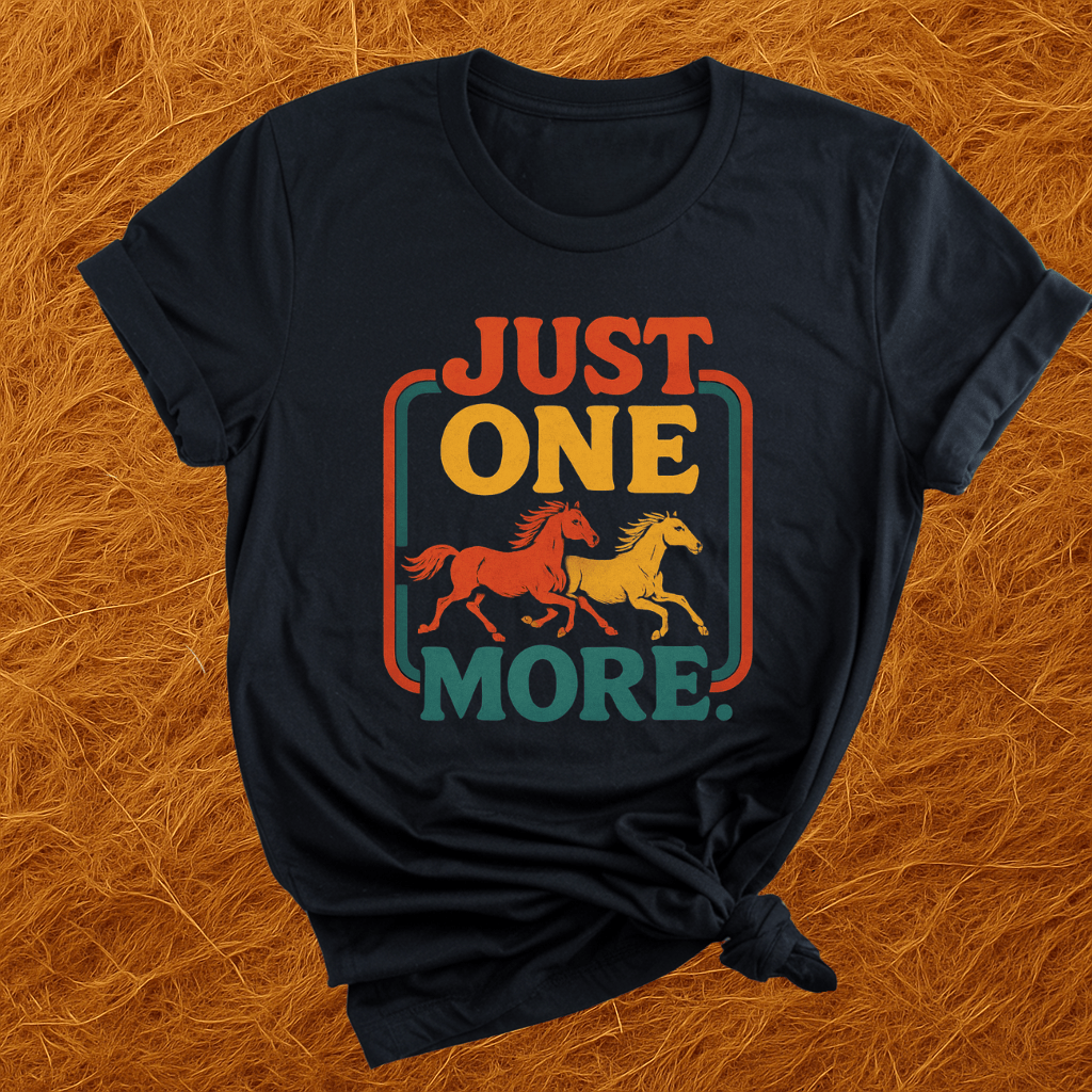 Just One More Horse T-Shirt