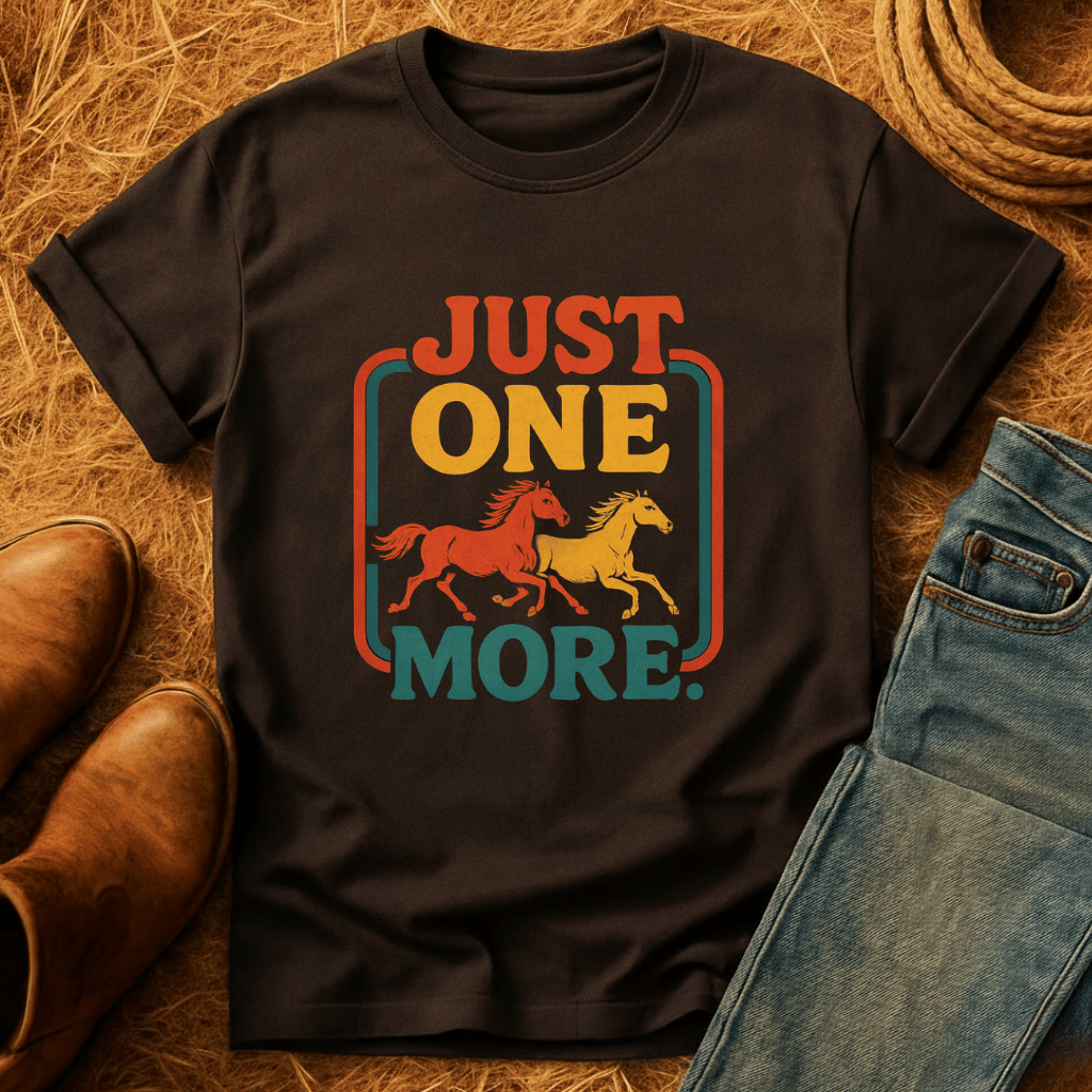 Just One More Horse T-Shirt