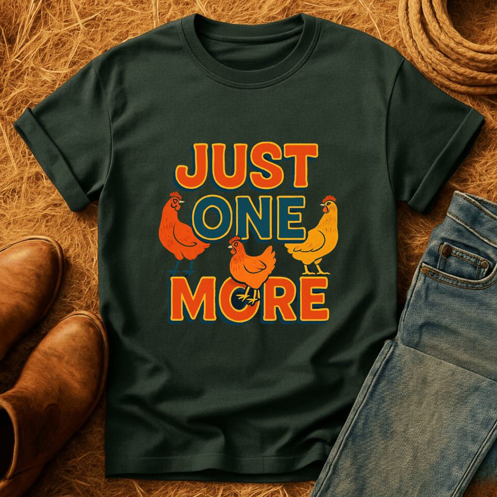 Just One More Chicken T-Shirt