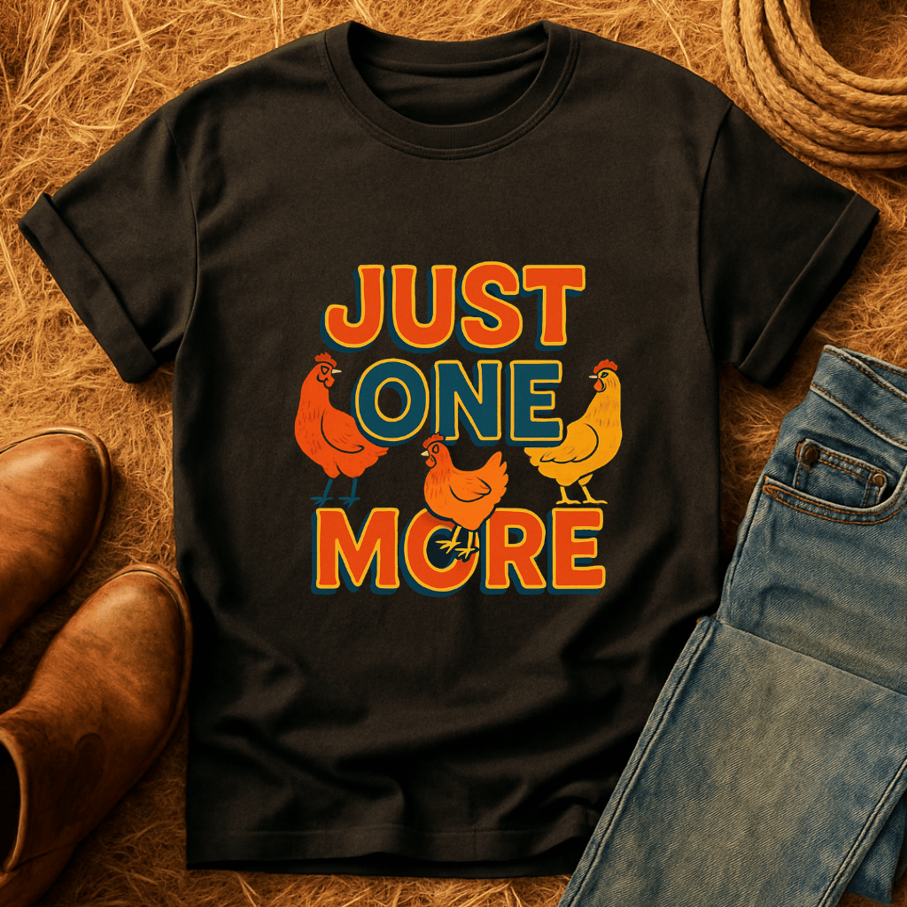 Just One More Chicken T-Shirt