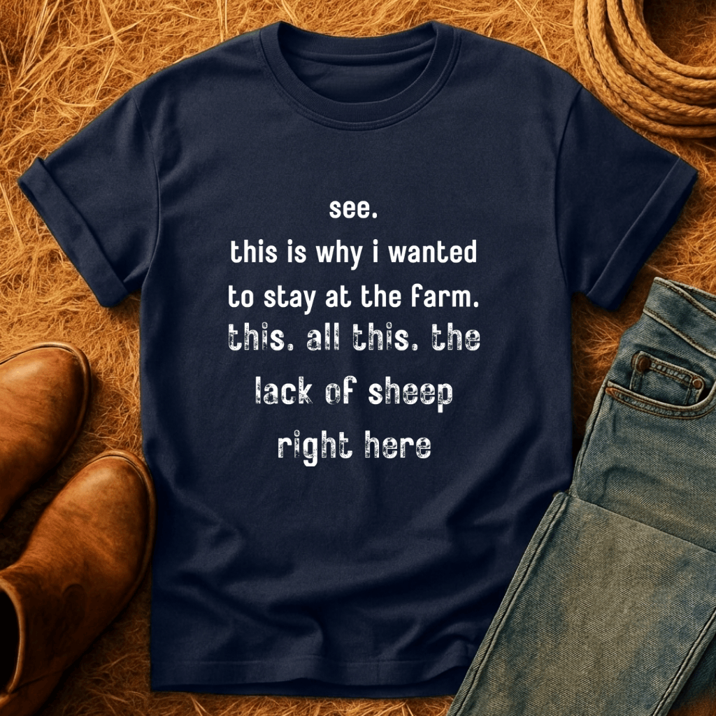 Horrible Lack Of Sheep T-Shirt