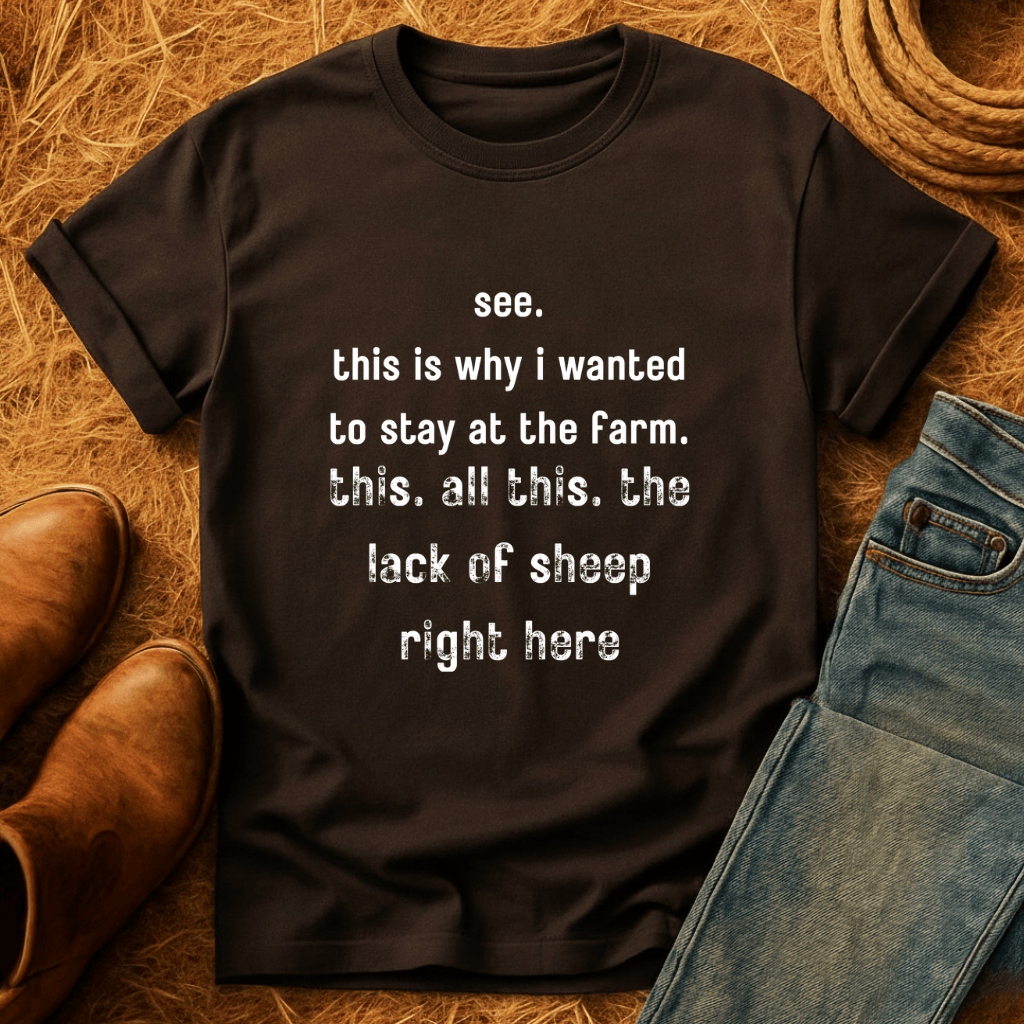 Horrible Lack Of Sheep T-Shirt