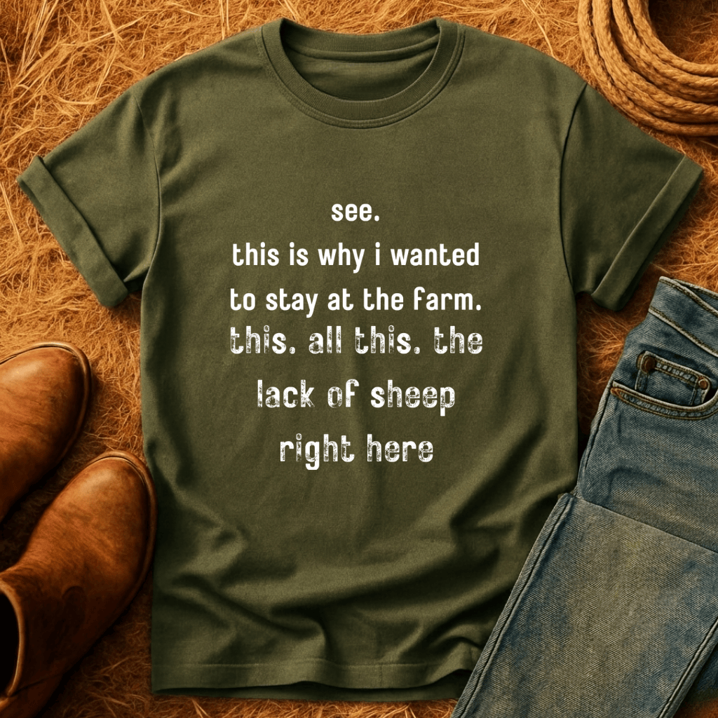 Horrible Lack Of Sheep T-Shirt