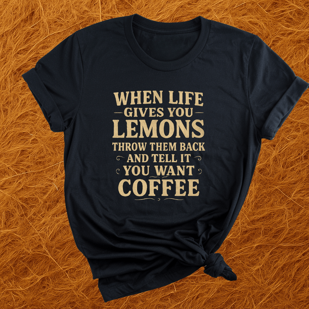 You Want Coffee T-Shirt