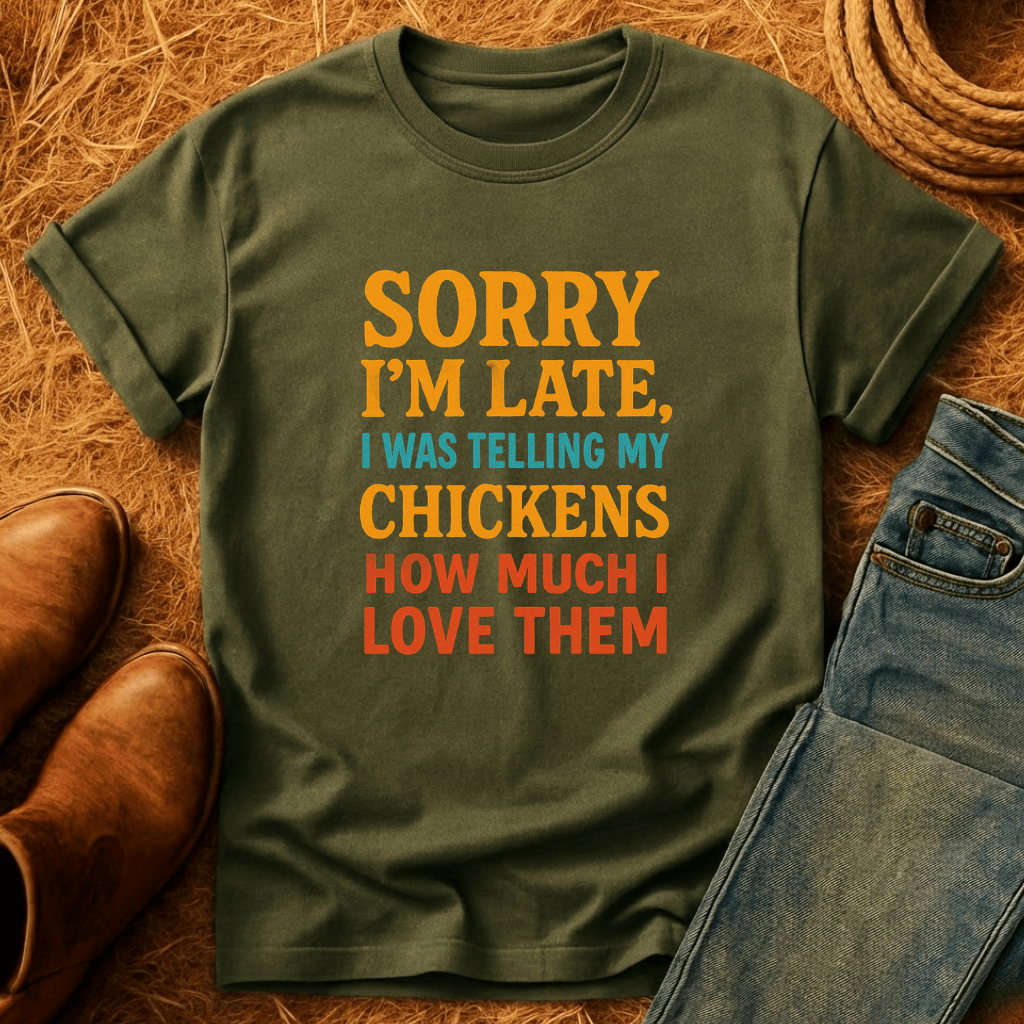 I Love My Chickens T-Shirt