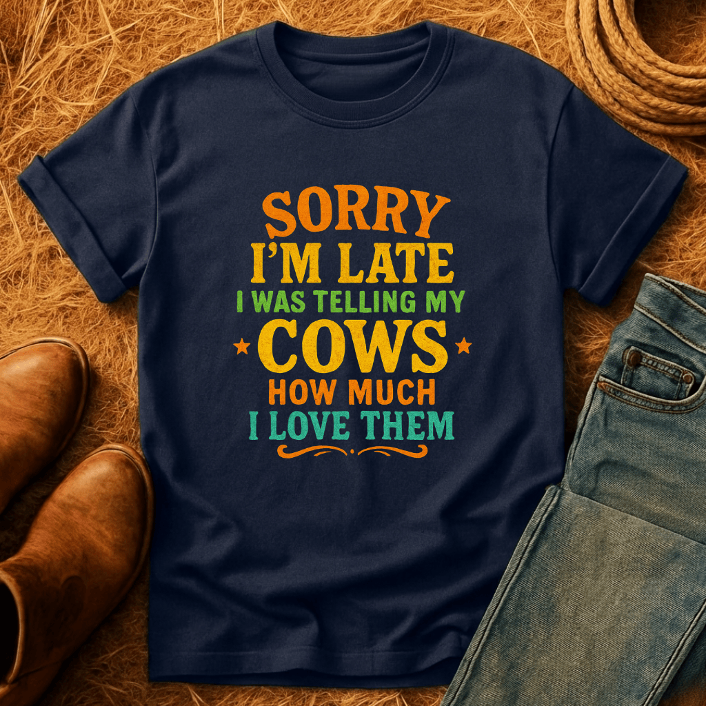 I Love My Cows T-Shirt