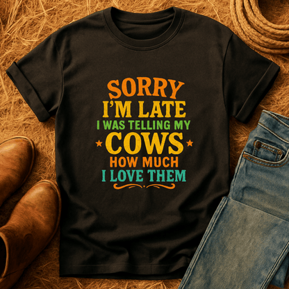 I Love My Cows T-Shirt
