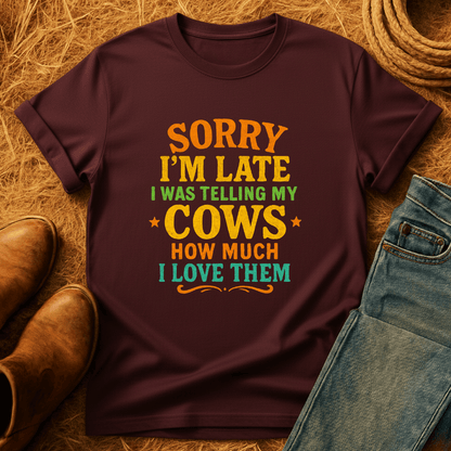 I Love My Cows T-Shirt